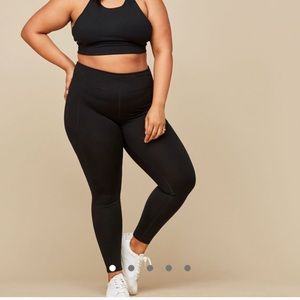 Black Compressive Classic-Rise Legging girlfriend